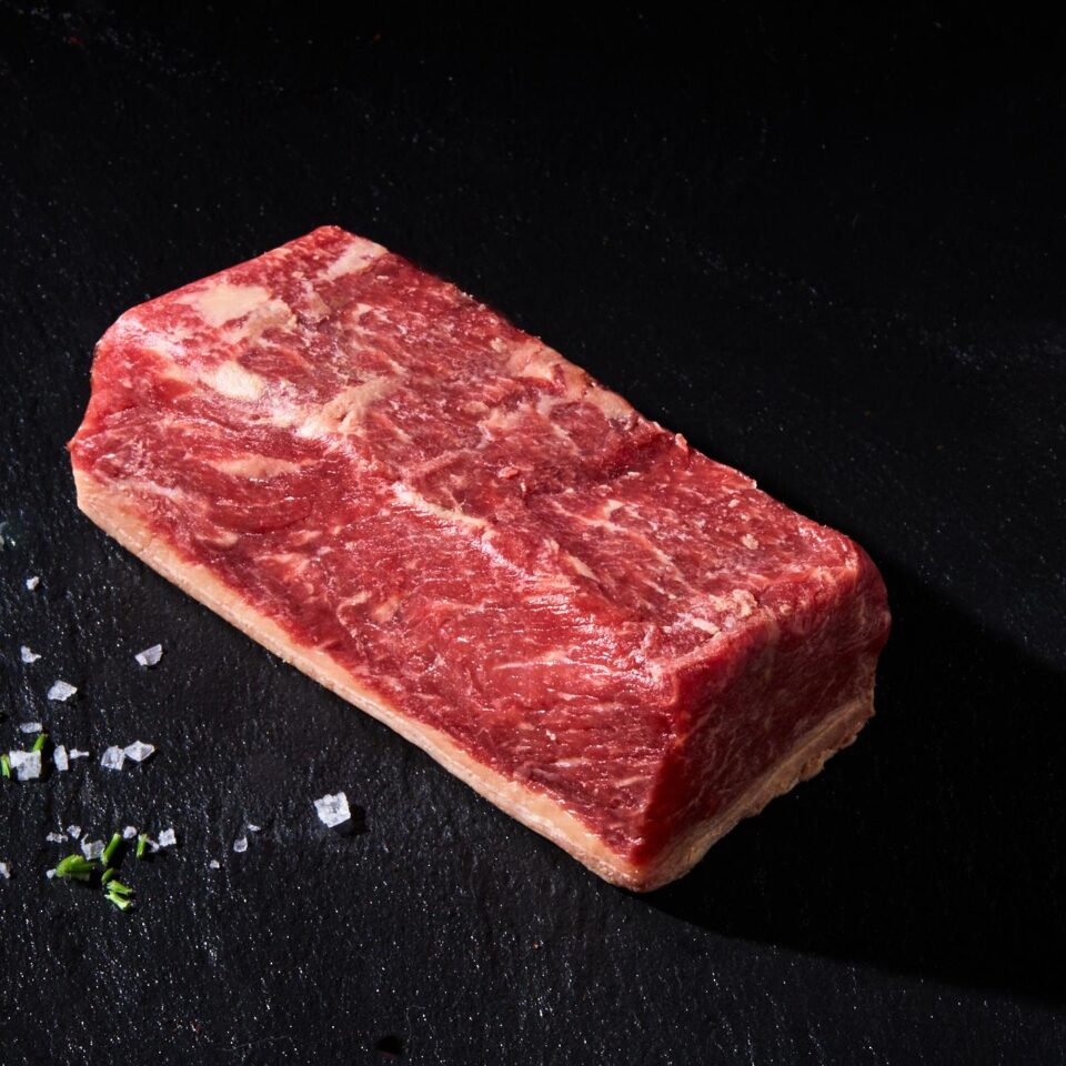 Tataki de lomo bajo de vaca ibérica Suprema Dry Aged
